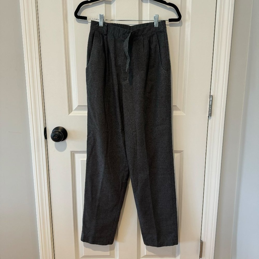 Vintage Grey‎ Paper Tag Trouser Slacks - Size 10